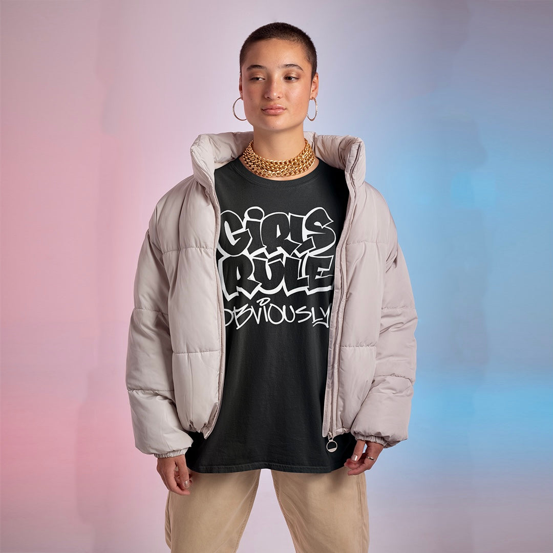 GIRLS RULE OBVIOUSLY - Men’s Premium T-Shirt - Beats 4 Hope