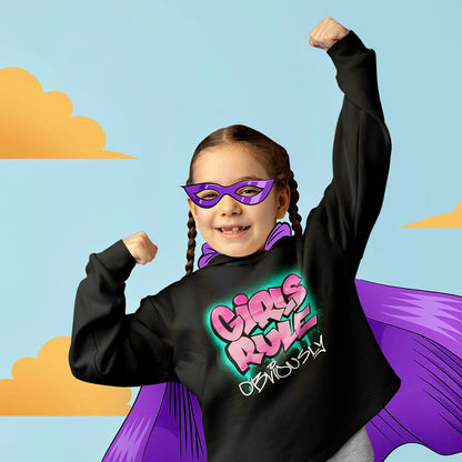 GIRLS RULE OBVIOUSLY - Youth Hoodie - Beats 4 Hope