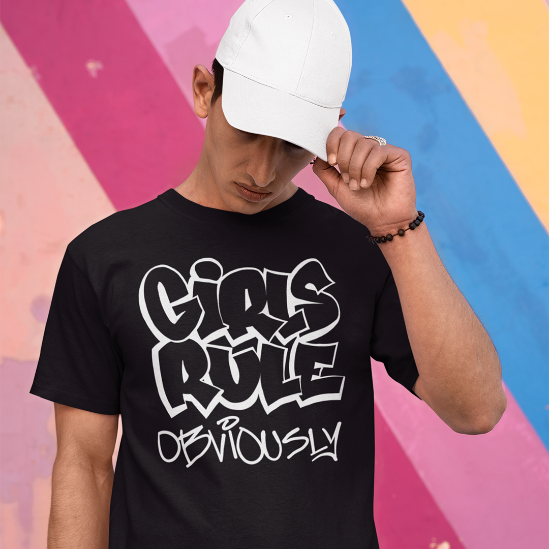 GIRLS RULE OBVIOUSLY - Men’s Premium T-Shirt - Beats 4 Hope
