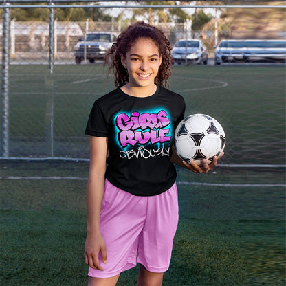 GIRLS RULE OBVIOUSLY - Youth T-Shirt - Beats 4 Hope