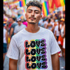 LOVE X LOVE Premium Unisex T-Shirt