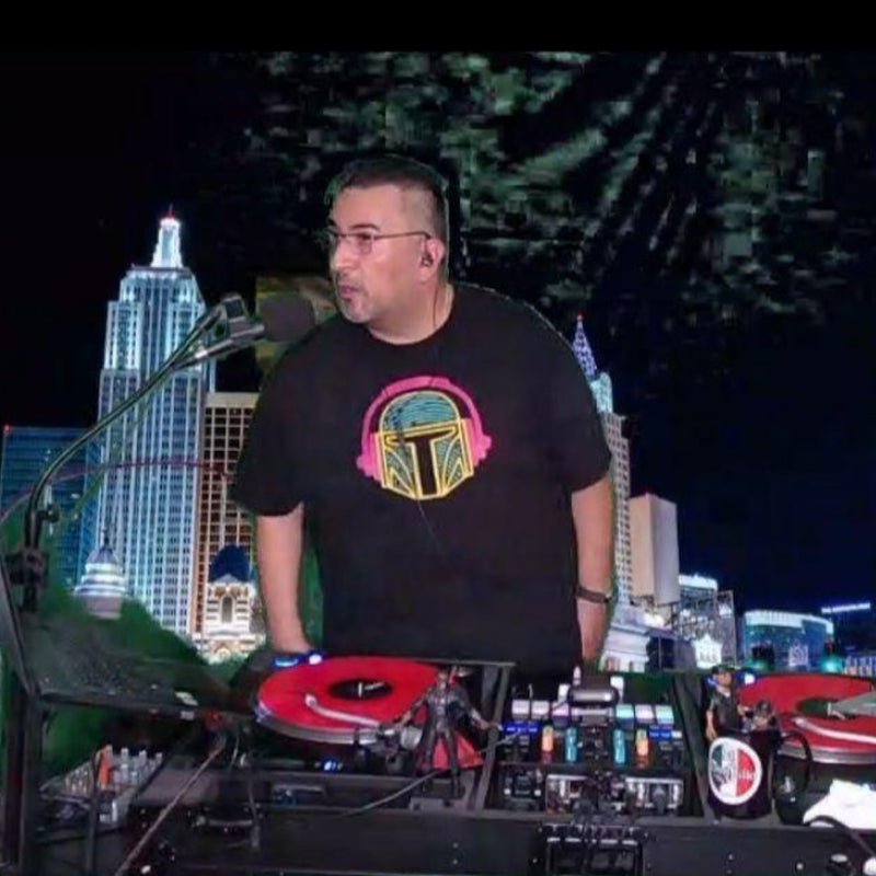 A CLUB DJ HERO'S HELMET T-Shirt