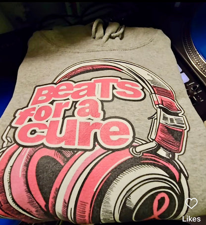 BEATS FOR A CURE - Headphone Hoodie - Beats 4 Hope