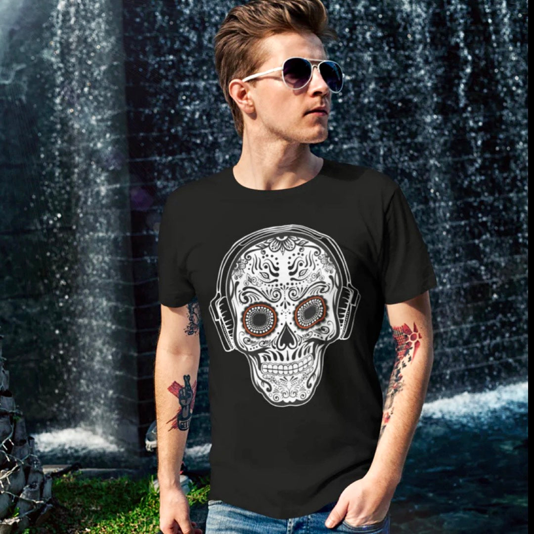 SUGAR SKULL BEATS T-Shirt - Beats 4 Hope