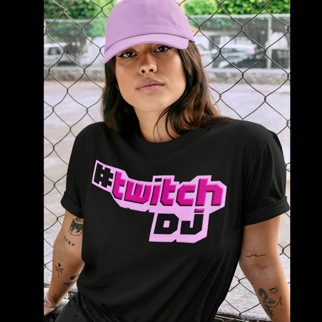 TWITCH DJ - PINK Unisex T-Shirt - Beats 4 Hope