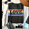 LOVE EVERYBODY RAINBOW T-Shirt - Beats 4 Hope
