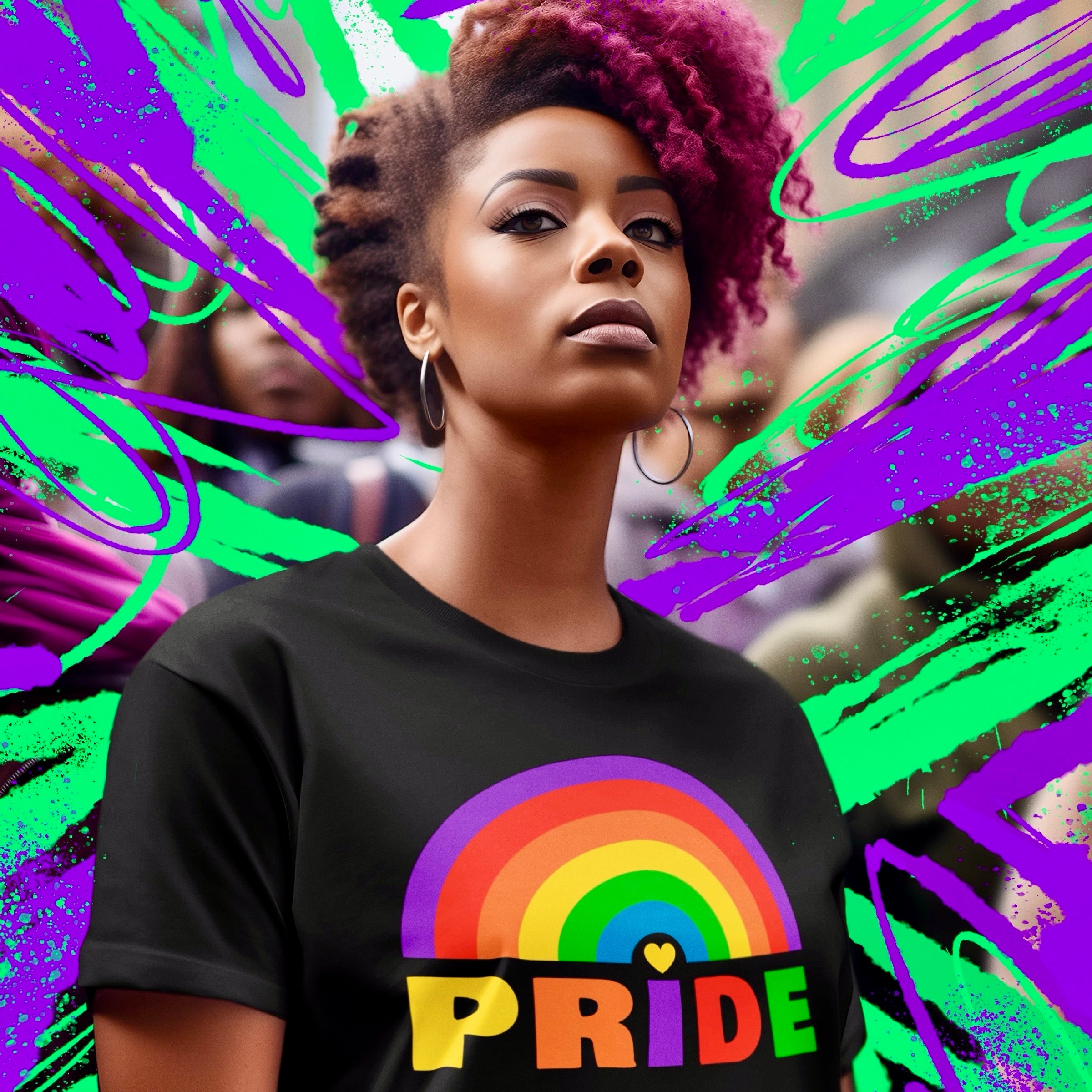 PRIDE WITH LOVE - Women's Relaxed T-Shirt