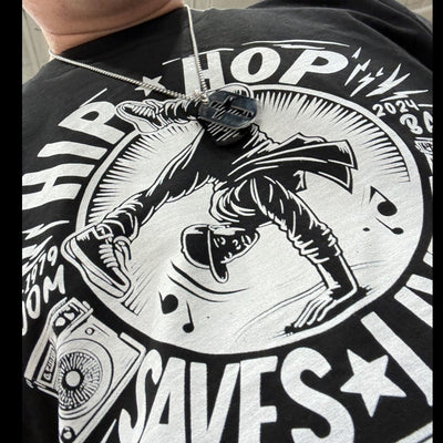 HIP HOP SAVES LIVES - Breaking T-Shirt - Beats 4 Hope