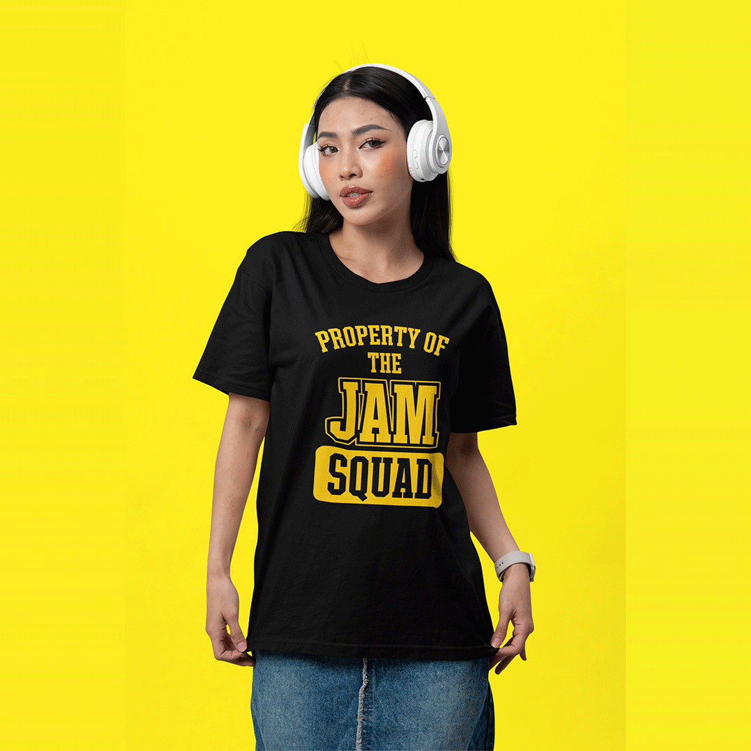 PROPERTY OF THE JAM SQUAD – Women's  T-Shirt