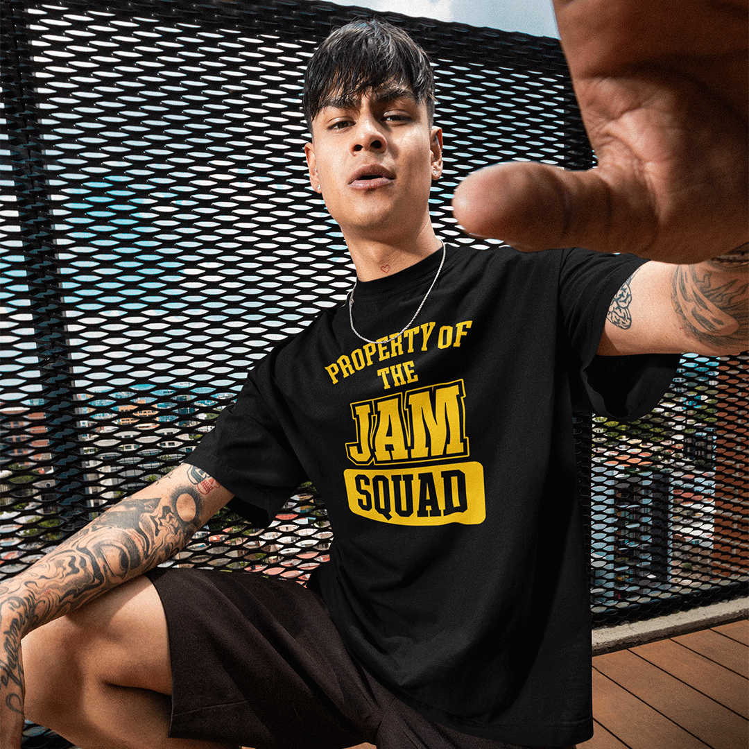 PROPERTY OF THE JAM SQUAD  Unisex T-Shirt