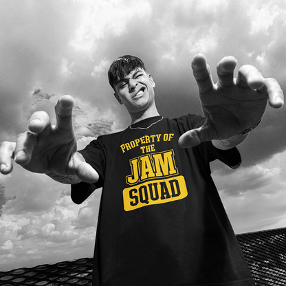 PROPERTY OF THE JAM SQUAD - Men's T-Shirt