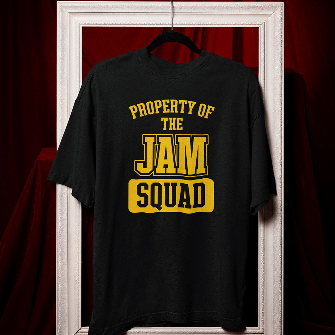 PROPERTY OF THE JAM SQUAD - Men's T-Shirt