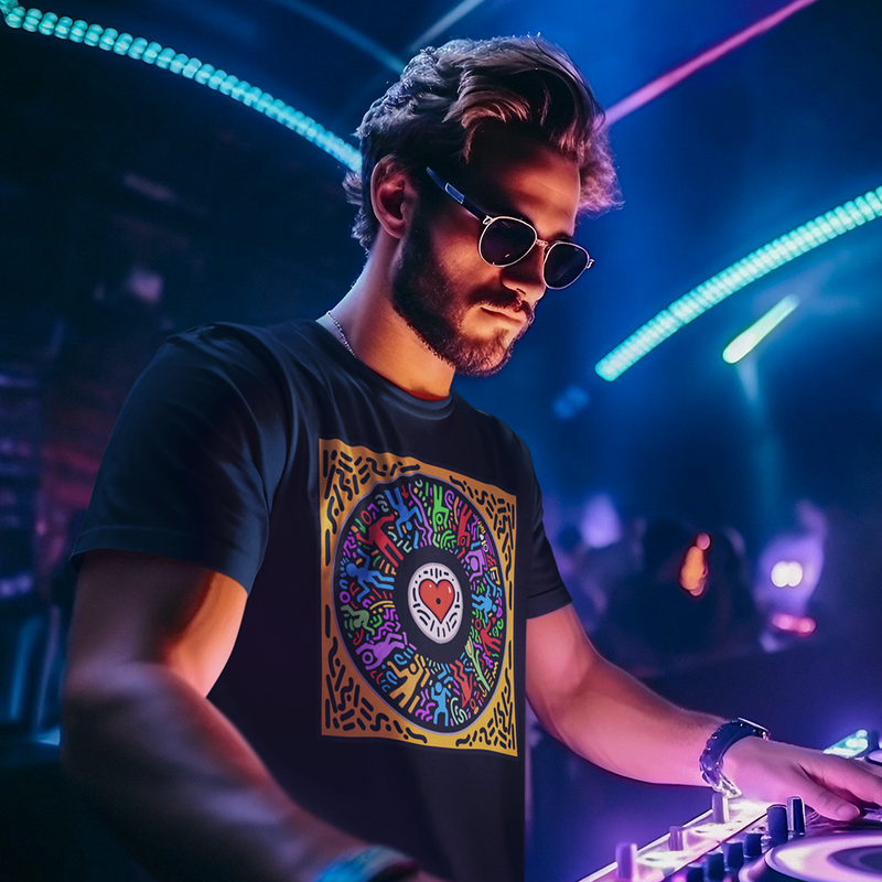 TRIBE CALLED LOVE - DJ Men's T-Shirt