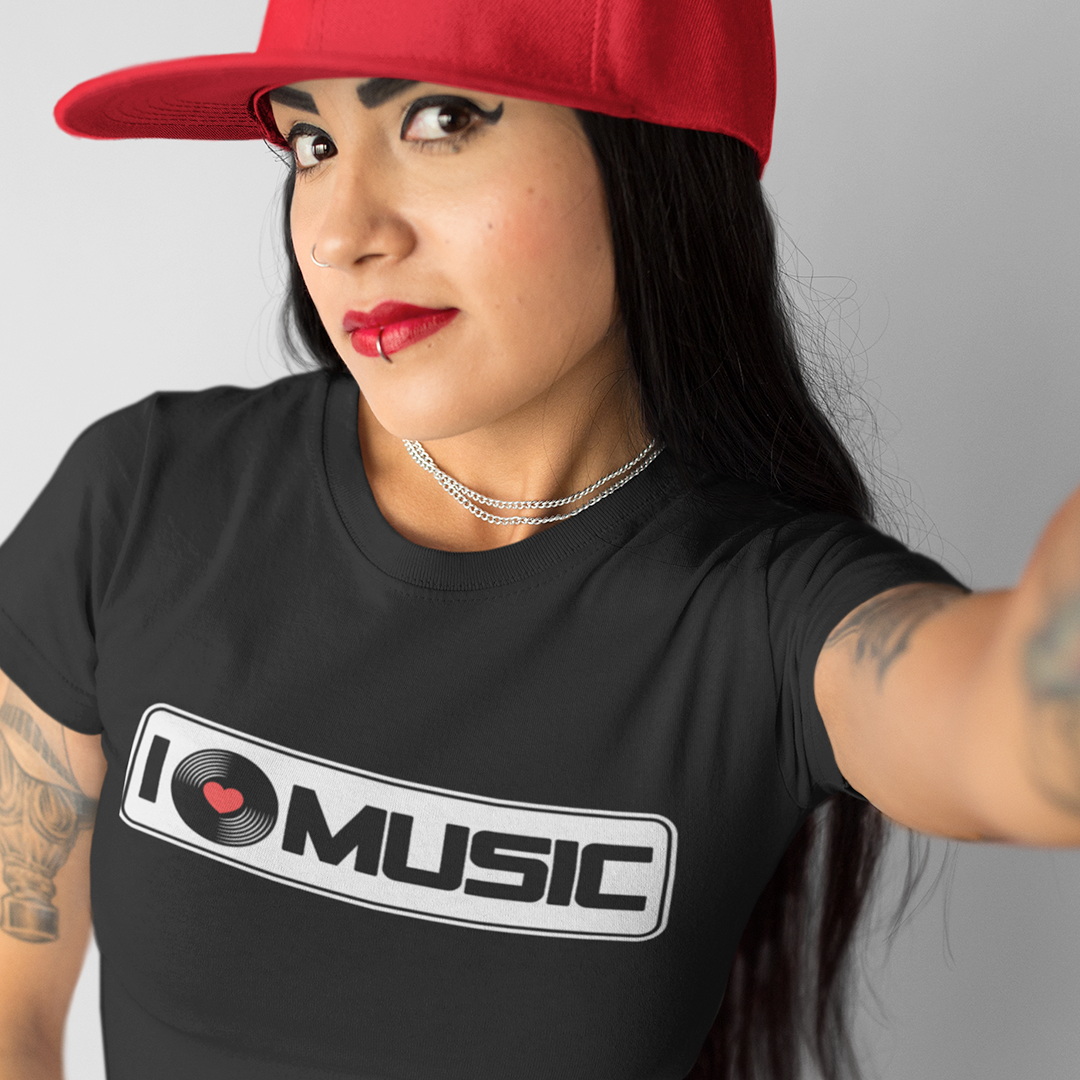 I LOVE MUSIC - Unisex t-shirt - Beats 4 Hope
