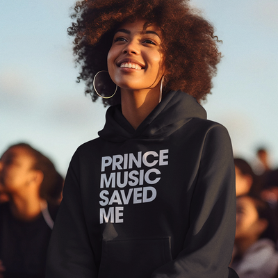 PRINCE'S MUSIC SAVED ME Premium Hoodie - Beats 4 Hope