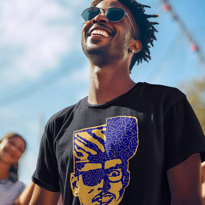 SHOCK G HUMPTY Bluewhatchalike - Men's T-Shirt