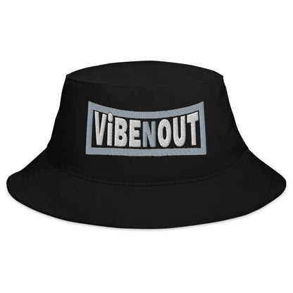 VIBE N OUT Bucket Hat - Black