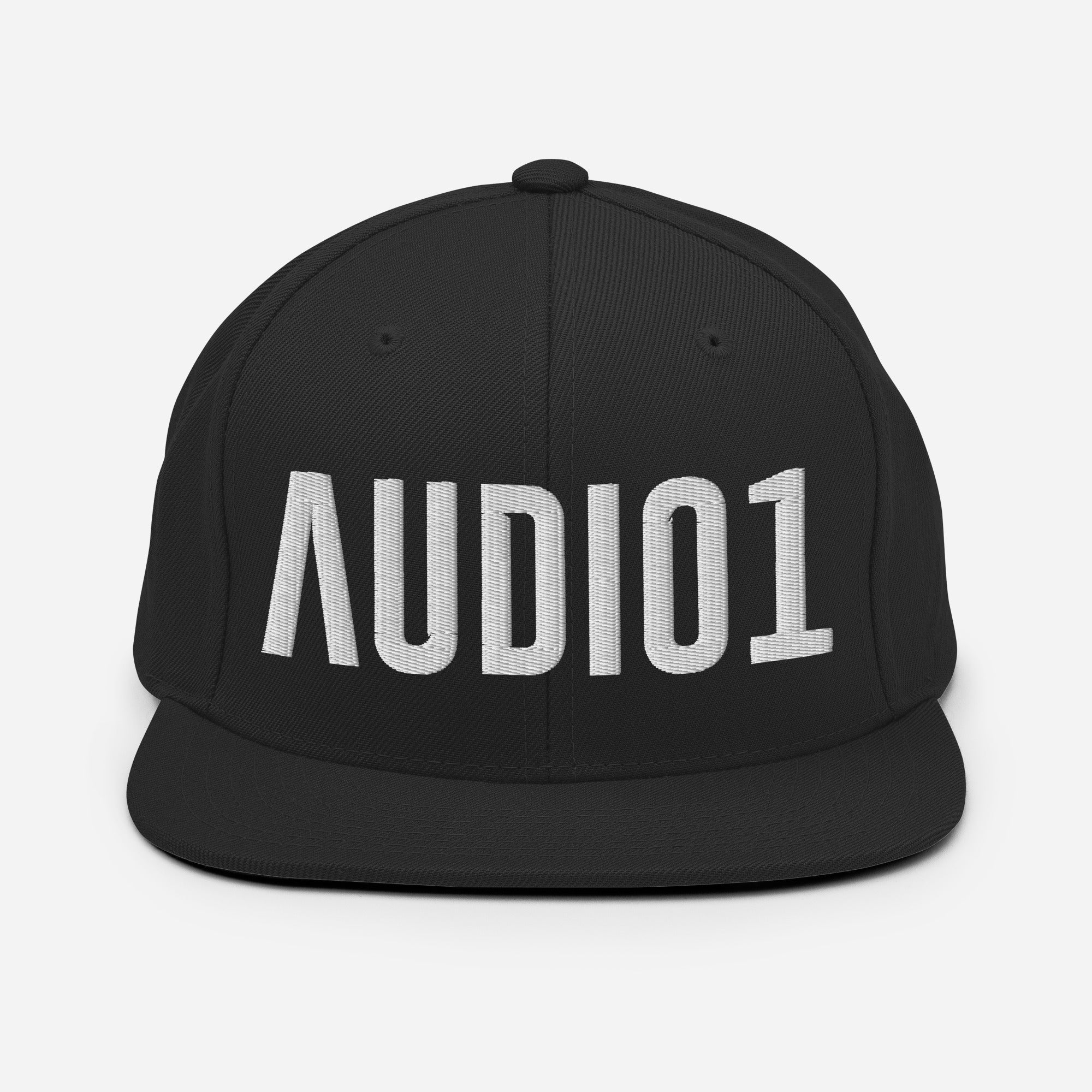 AUDIO 1 EMBROIDERY Snapback Hat - Default Title