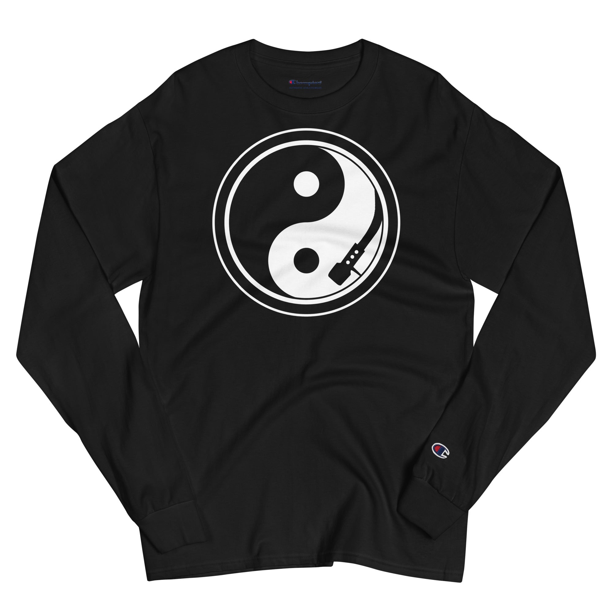 Yin Yang - Men's Champion Long Sleeve Shirt - Beats 4 Hope