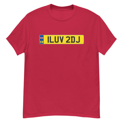 ILUV 2DJ - GB UK BLUE Men's T-Shirt - Beats 4 Hope