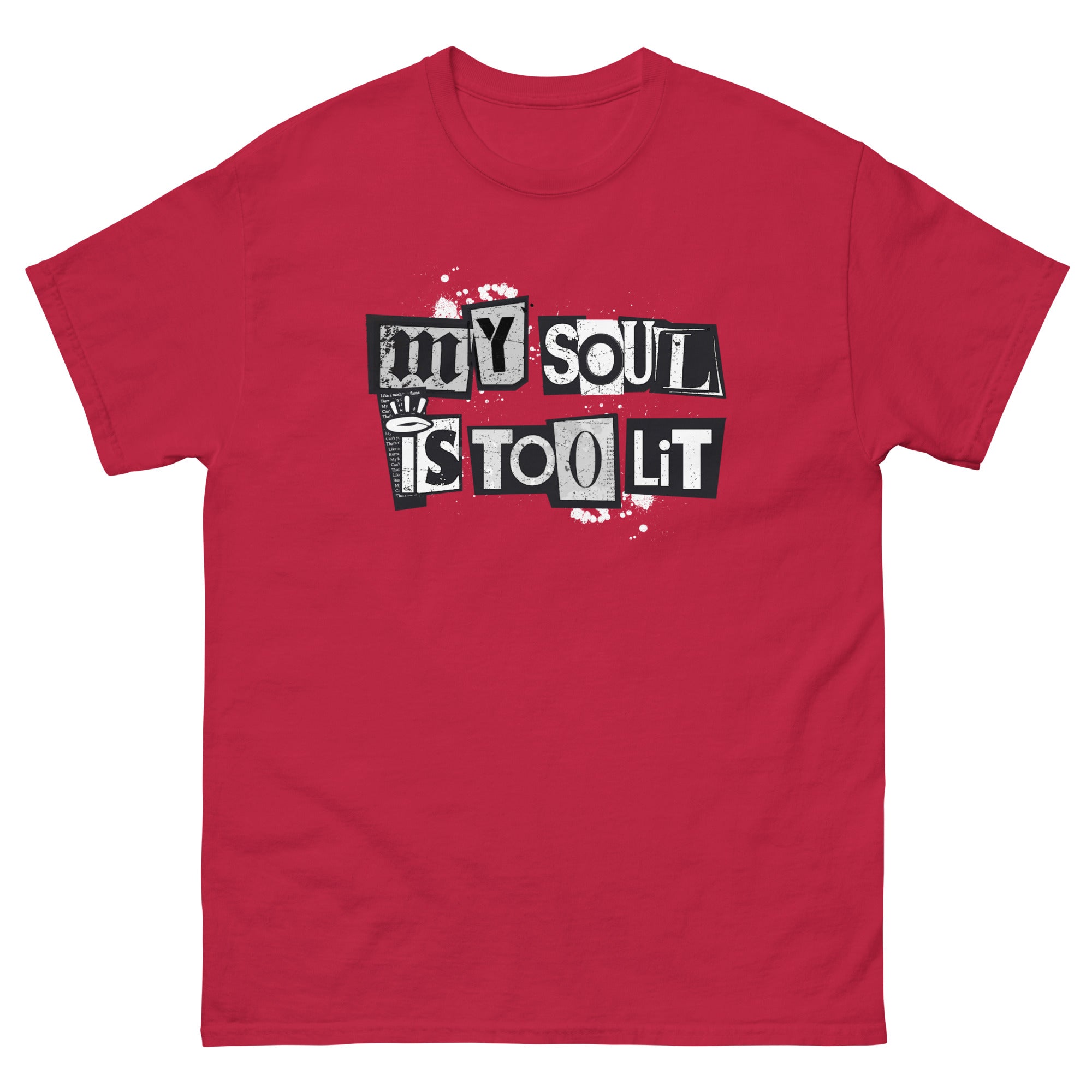 MY SOUL IS TOO LIT - 2.0 Men's Classic T-Shirt - Beats 4 Hope