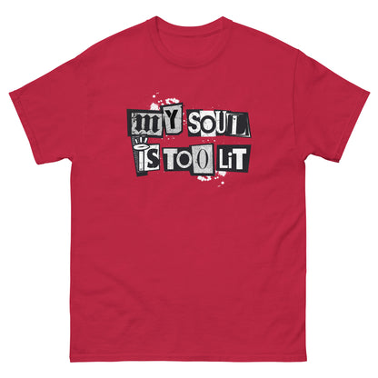 MY SOUL IS TOO LIT - 2.0 Men's Classic T-Shirt - Beats 4 Hope