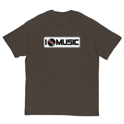 I LOVE MUSIC - Men's Premium T-Shirt - Beats 4 Hope