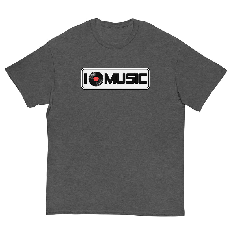 I LOVE MUSIC - Men's Premium T-Shirt