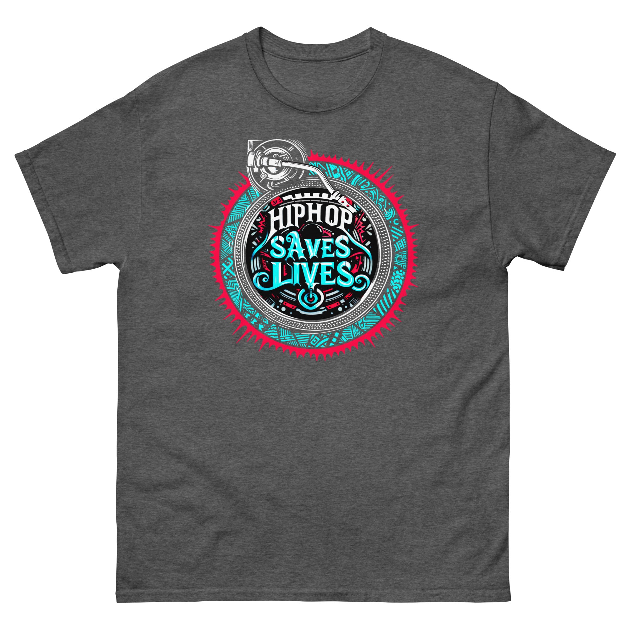 HIP HOP SAVES LIVES Men's DJ T-Shirt - Beats 4 Hope