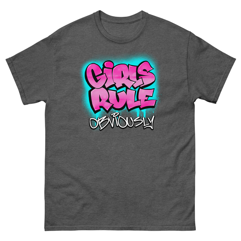 Girls Rule Obviously - Men's Classic T-Shirt