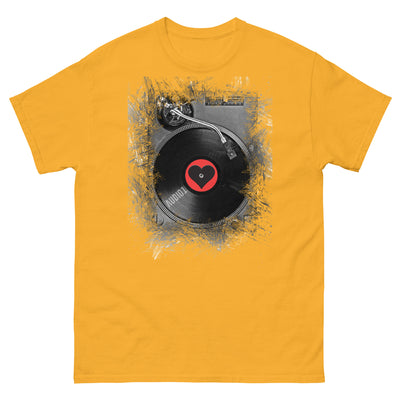 TURNTABLE IN THE HEART - Men's T-Shirt - Beats 4 Hope
