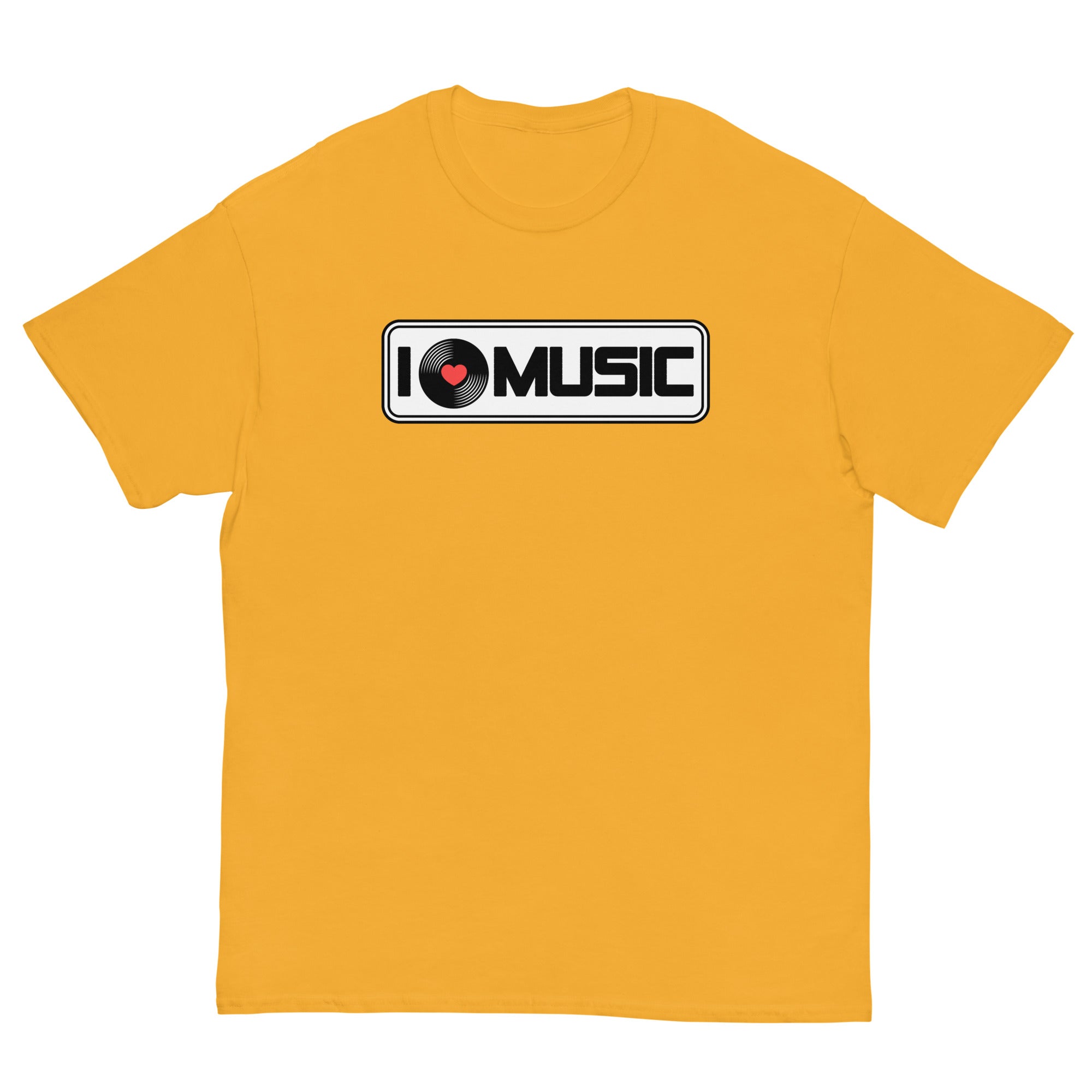 I LOVE MUSIC - Men's T-Shirt