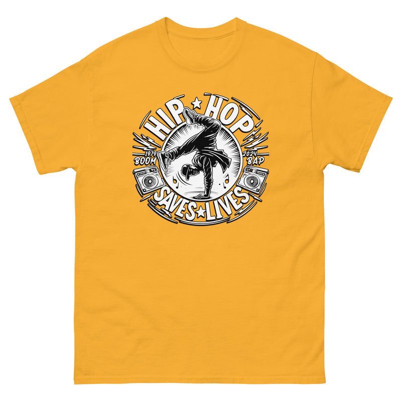 HIP HOP SAVES LIVES - Breaking Men's T-Shirt