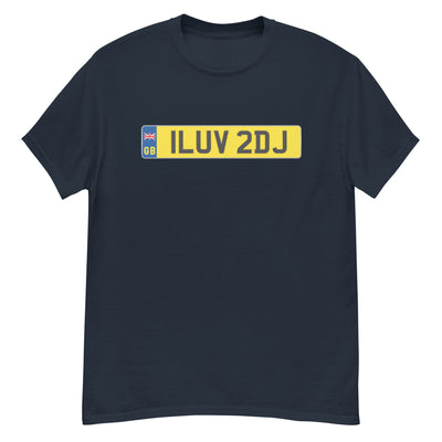 ILUV 2DJ - GB UK BLUE Men's T-Shirt - Beats 4 Hope