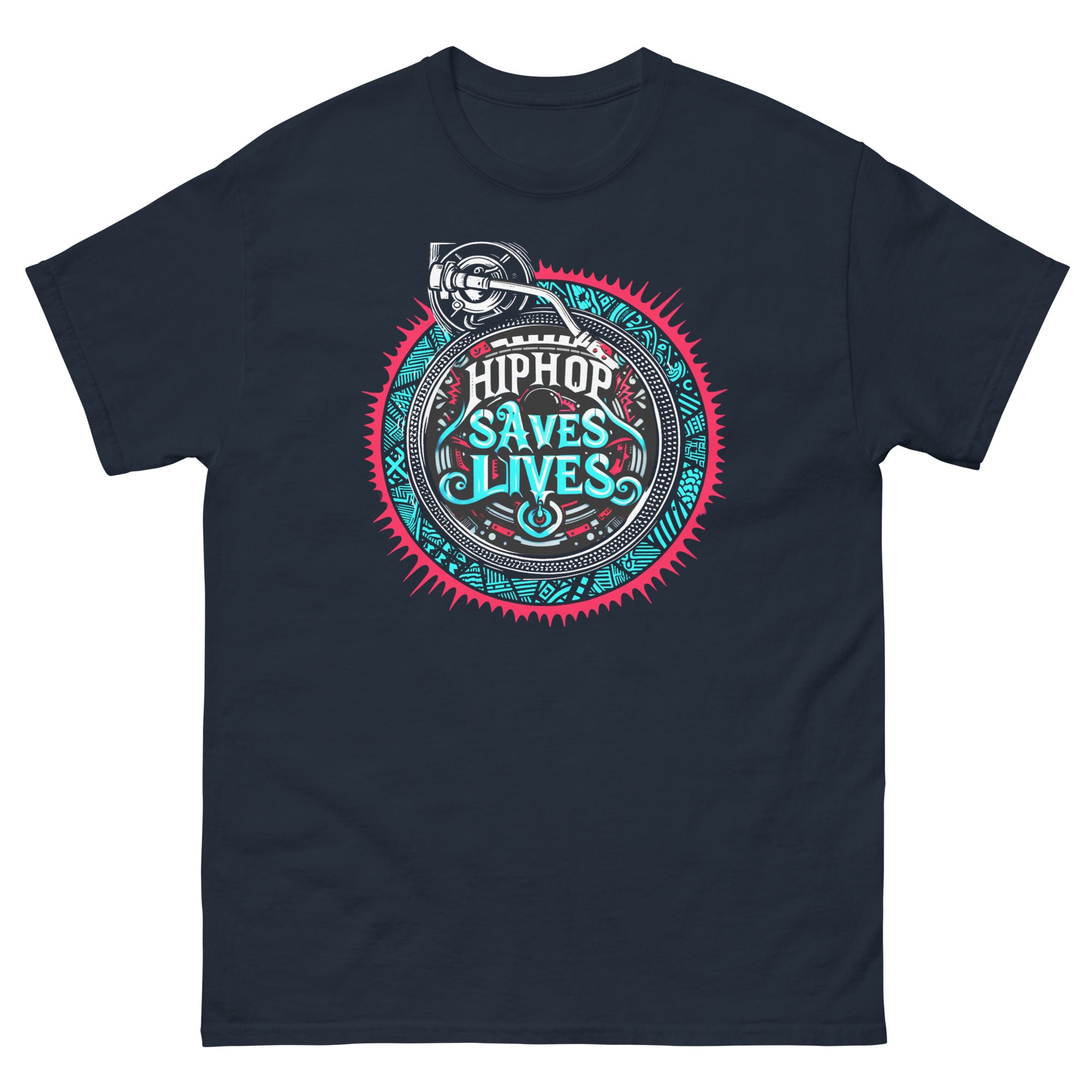 HIP HOP SAVES LIVES Men's DJ T-Shirt - Beats 4 Hope