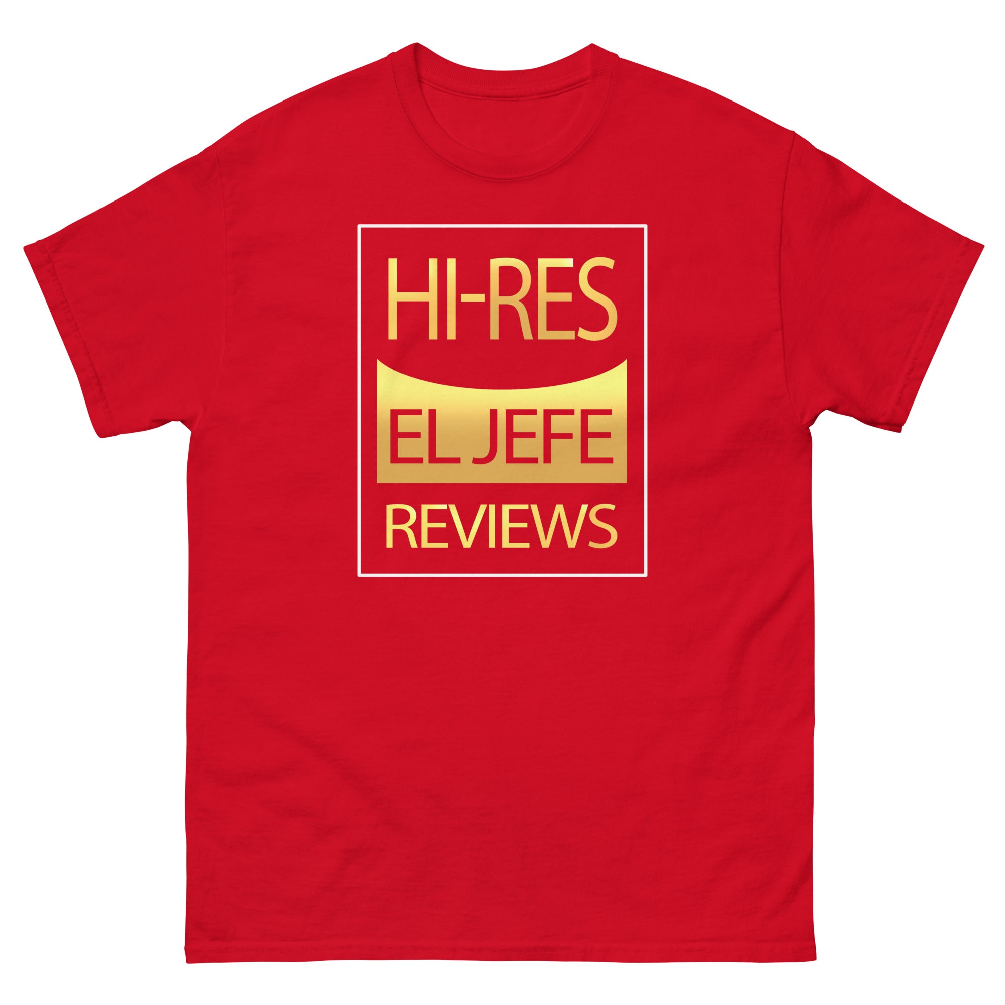 HI-RES EL JEFE REVIEW - Men's Classic T-SHIRT - Beats 4 Hope