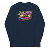 BEATS For A Cure Graffiti Long Sleeve Shirt - Navy / S - Navy / M - Navy / L - Navy / XL - Navy / 2XL - Navy / 3XL - Navy / 4XL