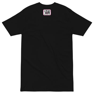 DIGITAL HEART - PINK Men’s Premium T-Shirt - Beats 4 Hope