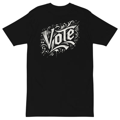 VOTE International Premium Unisex T-Shirt - Black / S - Black / M - Black / L - Black / XL - Black / 2XL - Black / 3XL - Black / 4XL