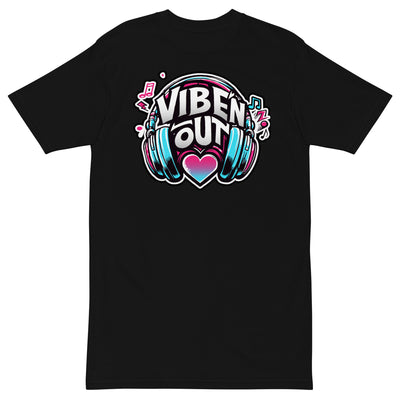 VIBE 'N OUT Premium Unisex T-Shirt - Black / S - Black / M - Black / L - Black / XL - Black / 2XL - Black / 3XL - Black / 4XL