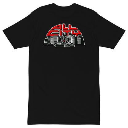 ALL CITY Records Premium T-Shirt - Black / S - Black / M - Black / L - Black / XL - Black / 2XL - Black / 3XL - Black / 4XL