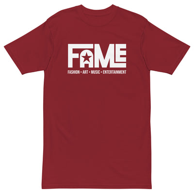 FAME - Premium Unisex T-Shirt - Brick Red / S - Brick Red / M - Brick Red / L - Brick Red / XL - Brick Red / 2XL - Brick Red / 3XL - Brick Red / 4XL