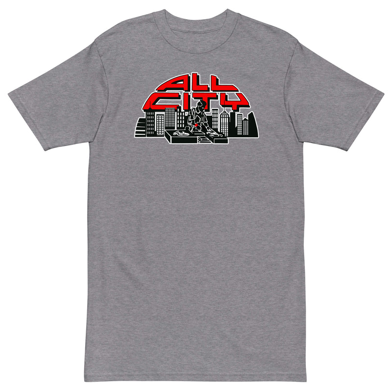 ALL CITY Records Premium T-Shirt - Black / S - Black / M - Black / L - Black / XL - Black / 2XL - Black / 3XL - Black / 4XL