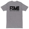 FAME - Premium Unisex T-Shirt - Carbon Grey / S - Carbon Grey / M - Carbon Grey / L - Carbon Grey / XL - Carbon Grey / 2XL - Carbon Grey / 3XL - Carbon Grey / 4XL