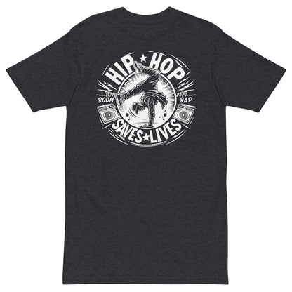 HIP HOP SAVES LIVES - Breaking Men’s Premium T-Shirt - Beats 4 Hope