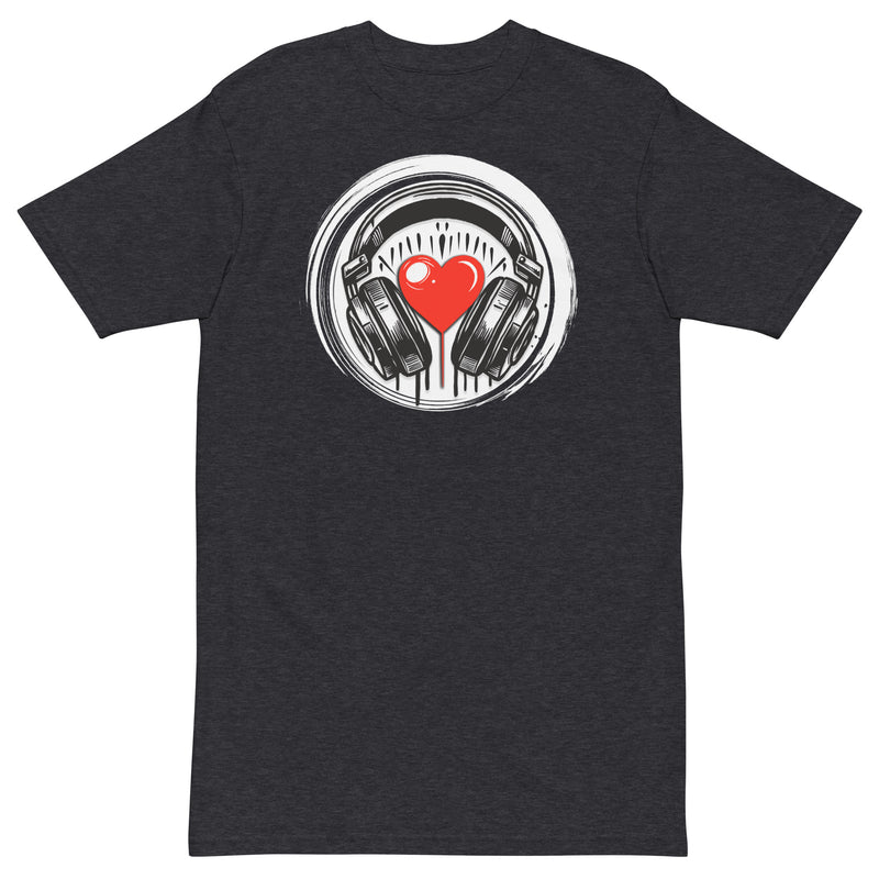 LISTEN TO YOUR HEART - Men’s Premium T-Shirt - Beats 4 Hope