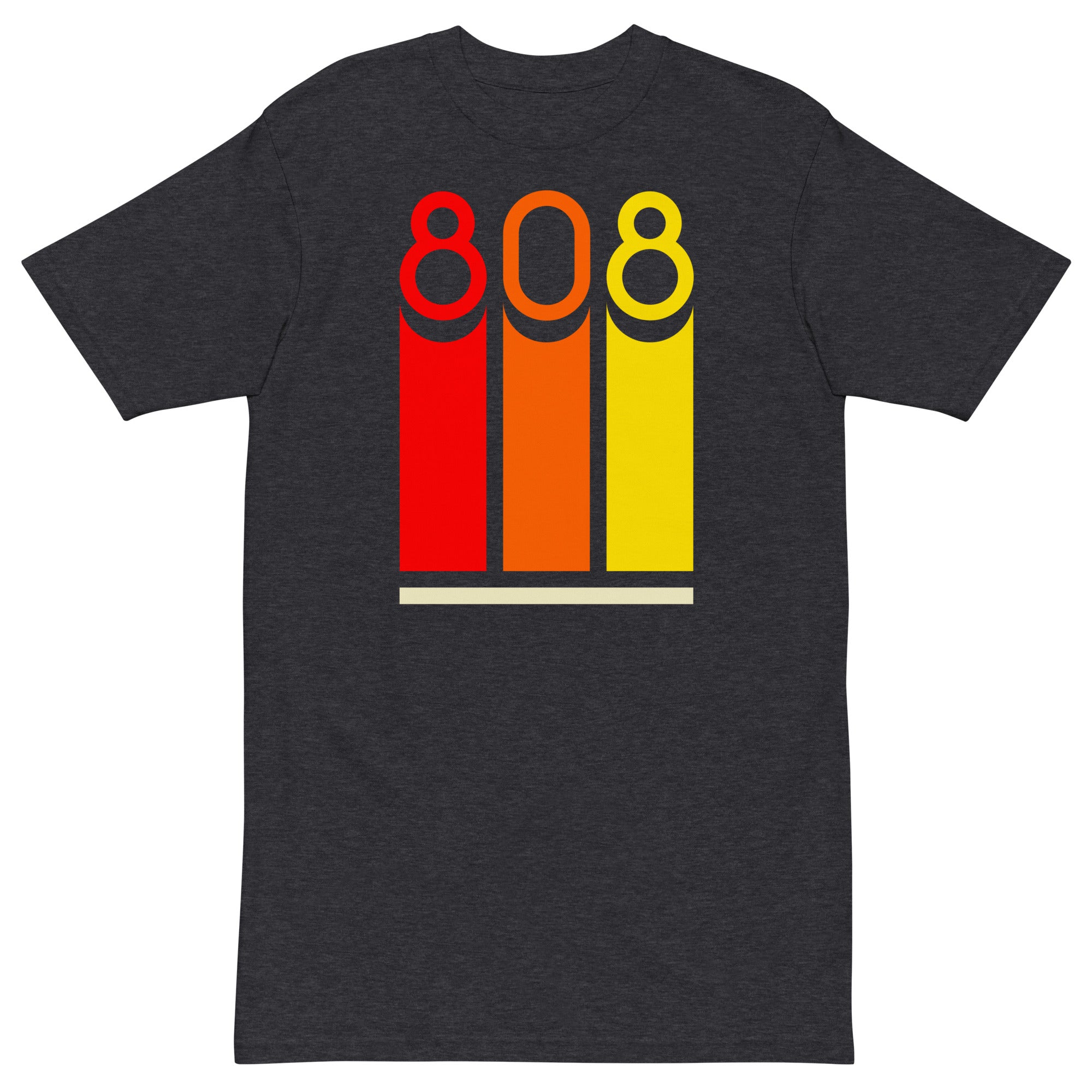 808 Beats - Premium Unisex T-Shirt - Charcoal Heather / S - Charcoal Heather / M - Charcoal Heather / L - Charcoal Heather / XL - Charcoal Heather / 2XL - Charcoal Heather / 3XL - Charcoal Heather / 4XL