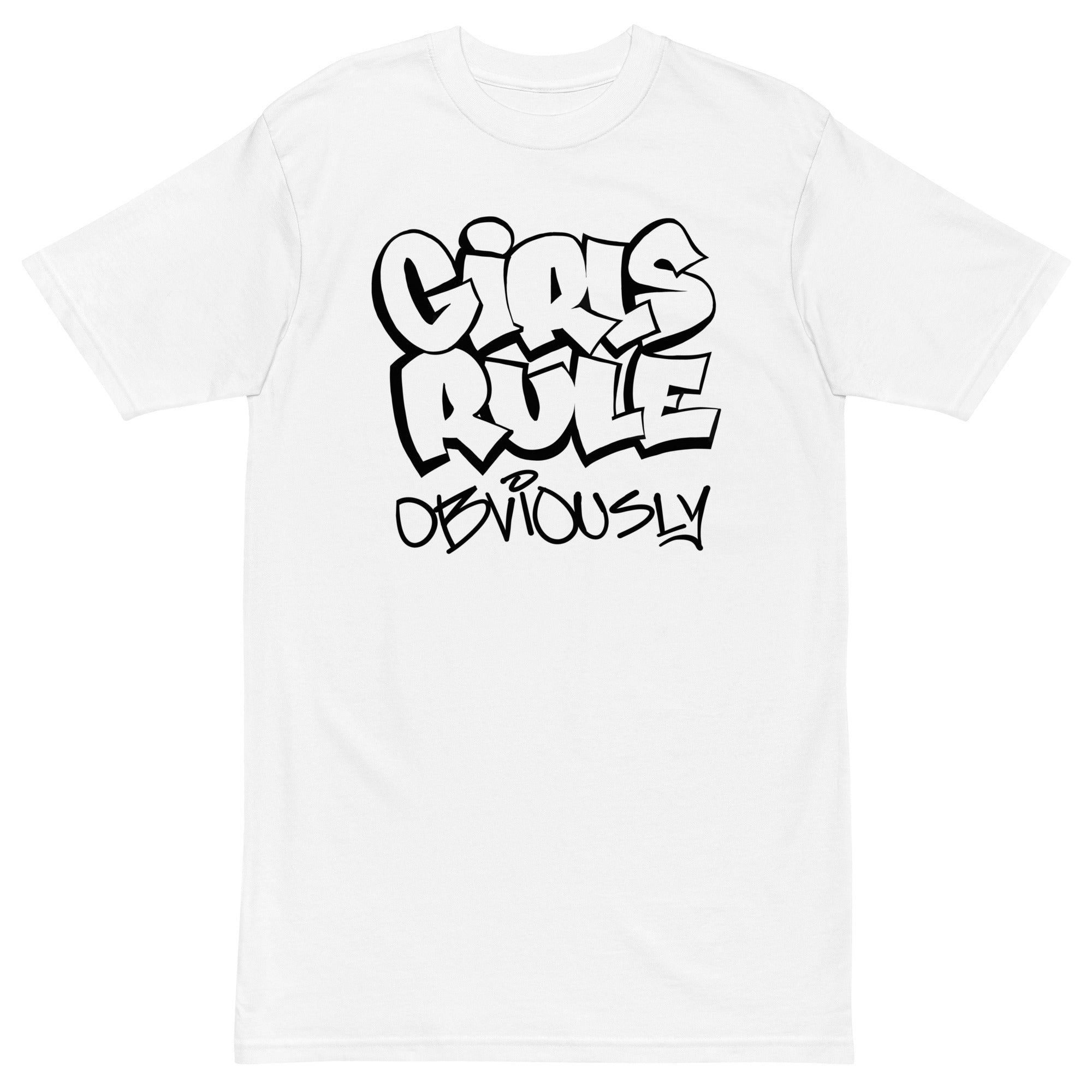 GIRLS RULE OBVIOUSLY - Men’s Premium T-Shirt - Beats 4 Hope