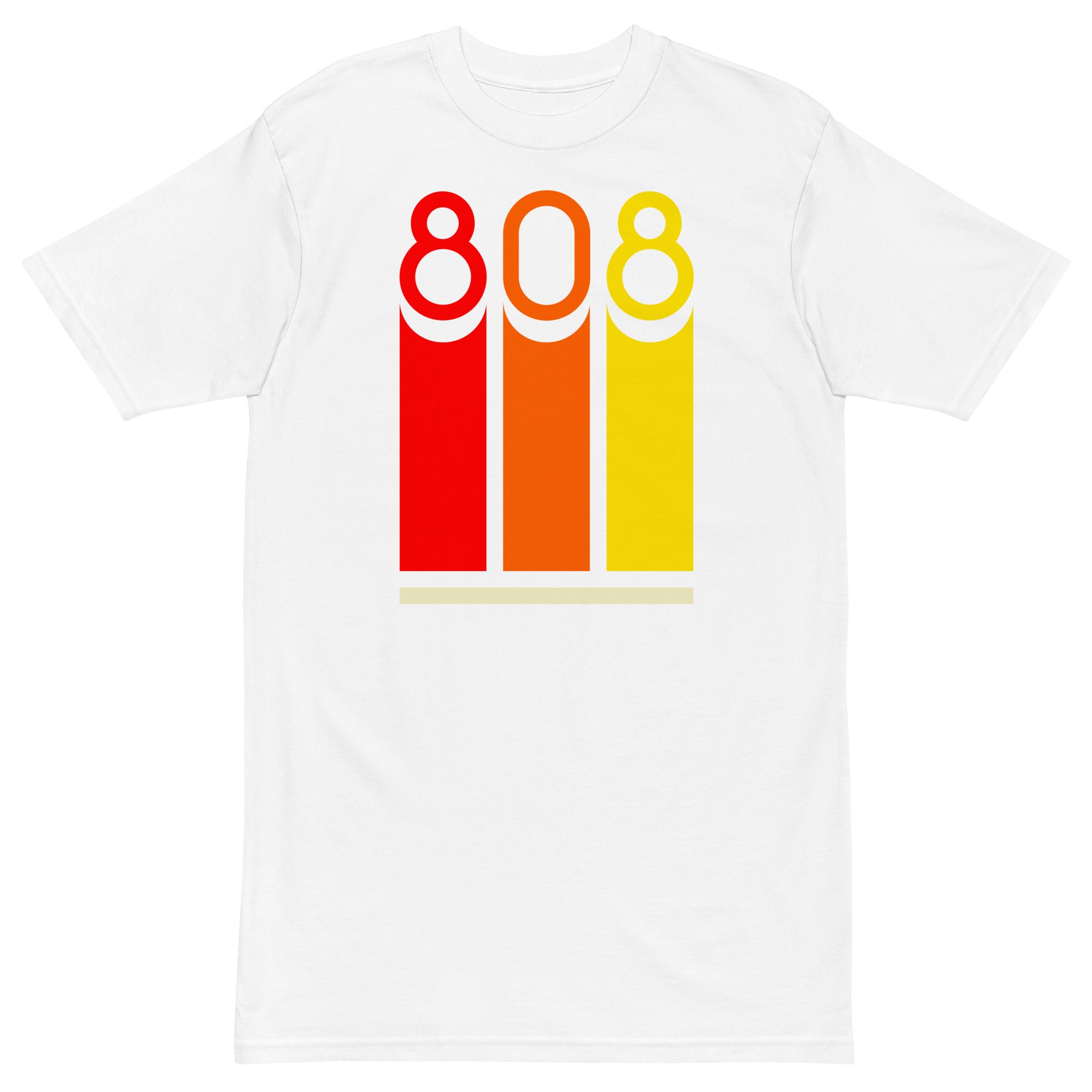 808 Beats - Premium Unisex T-Shirt - White / S - White / M - White / L - White / XL - White / 2XL - White / 3XL - White / 4XL