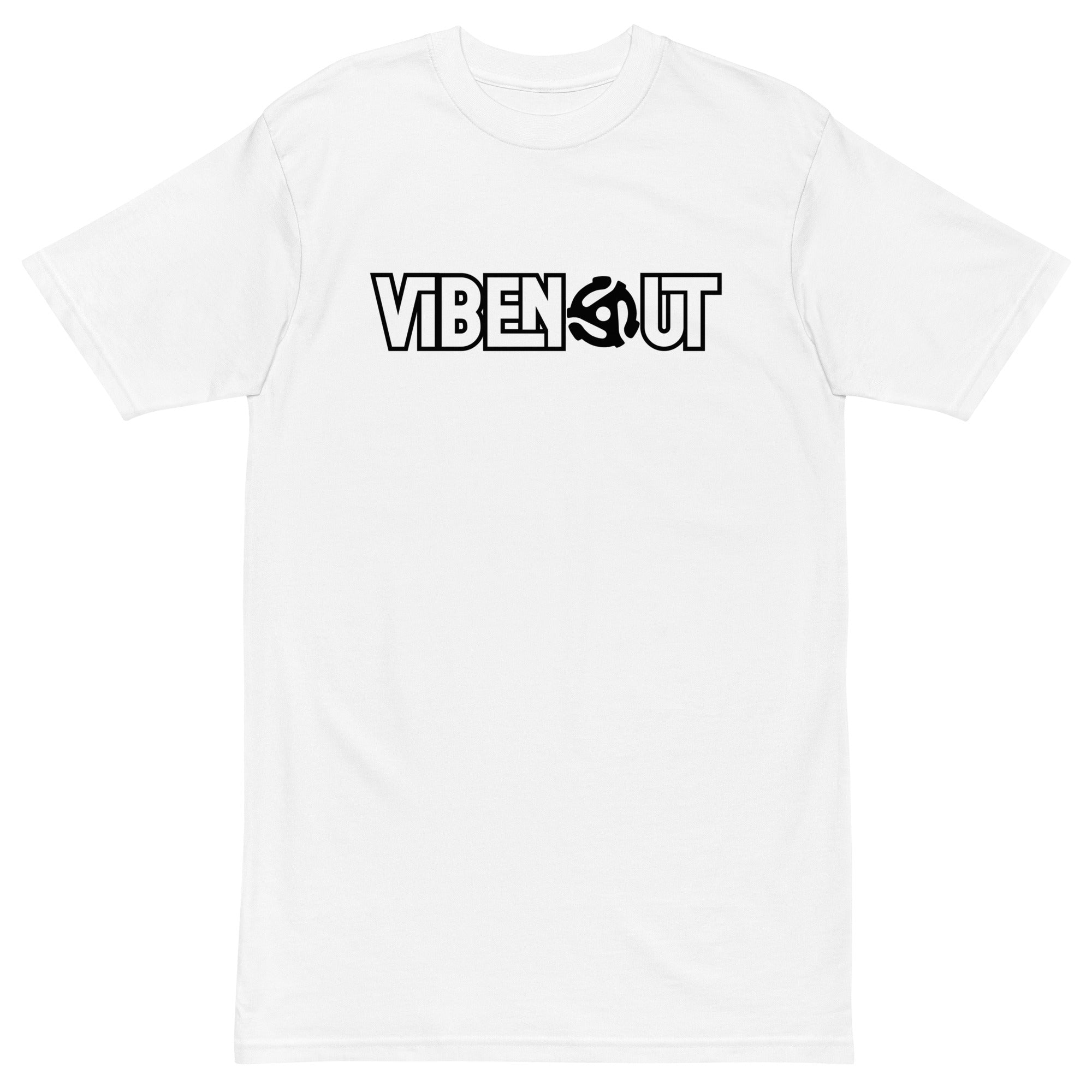 VIBE'N OUT 45 - Premium Unisex T-Shirt - White / S - White / M - White / L - White / XL - White / 2XL - White / 3XL - White / 4XL